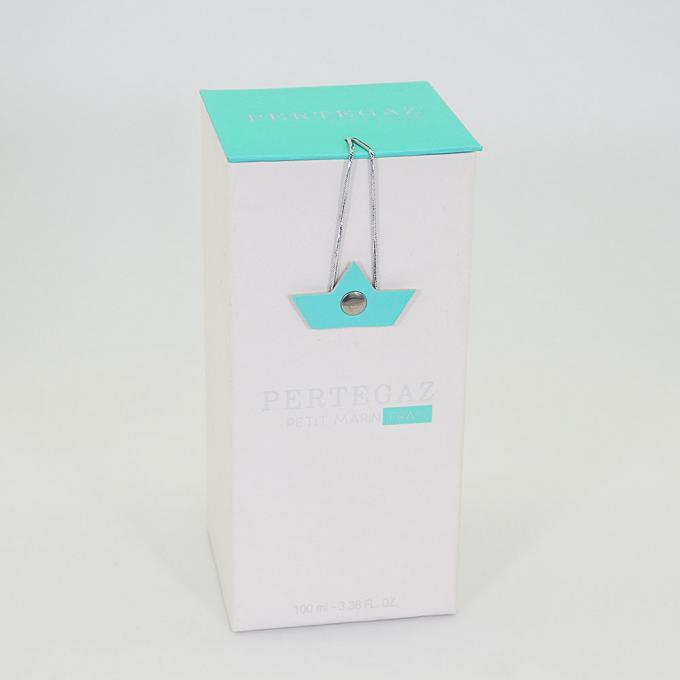 Witte magnetische cosmetische verpakkingsdozen Luxe parfumflesverpakking
