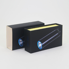 Custom Logo Collapsible Rigid Cardboard Flashlight gift Box Magnetic lid Closure Ribbon wholesale Gift Package